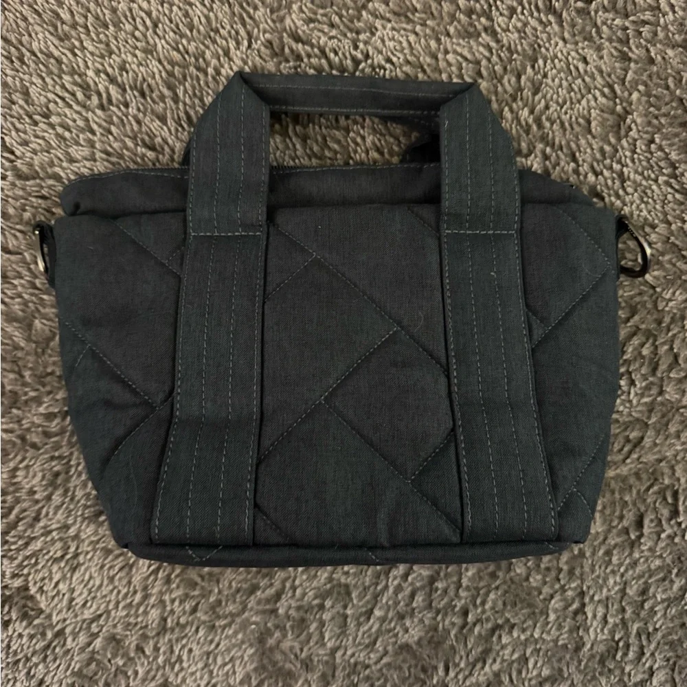 LUG Dory Mini Navy Quilted Crossbody Bag